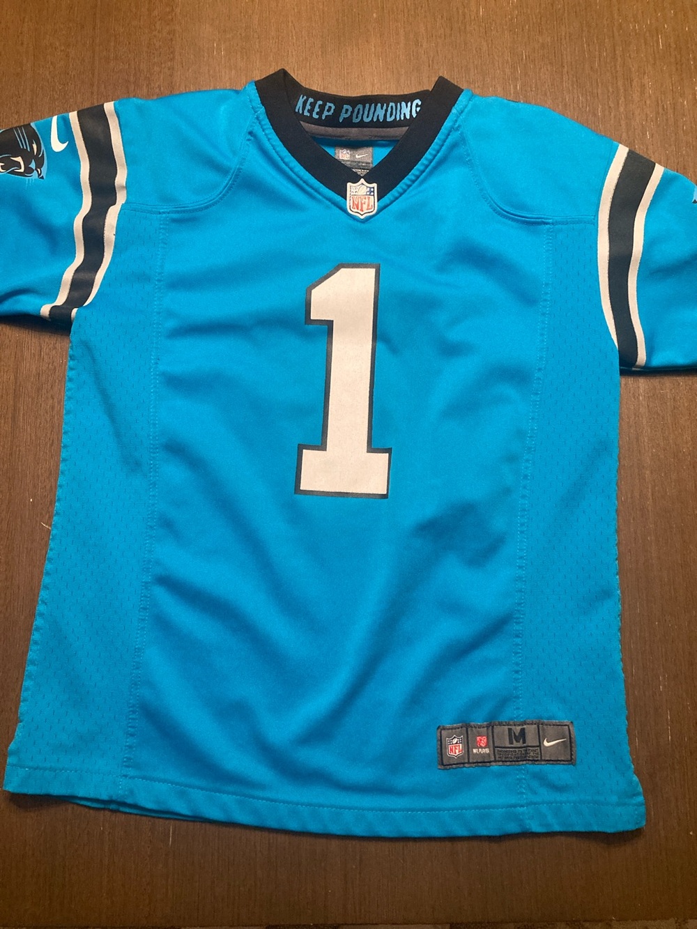 Youth Medium Cam Newton Color Rush Jersey